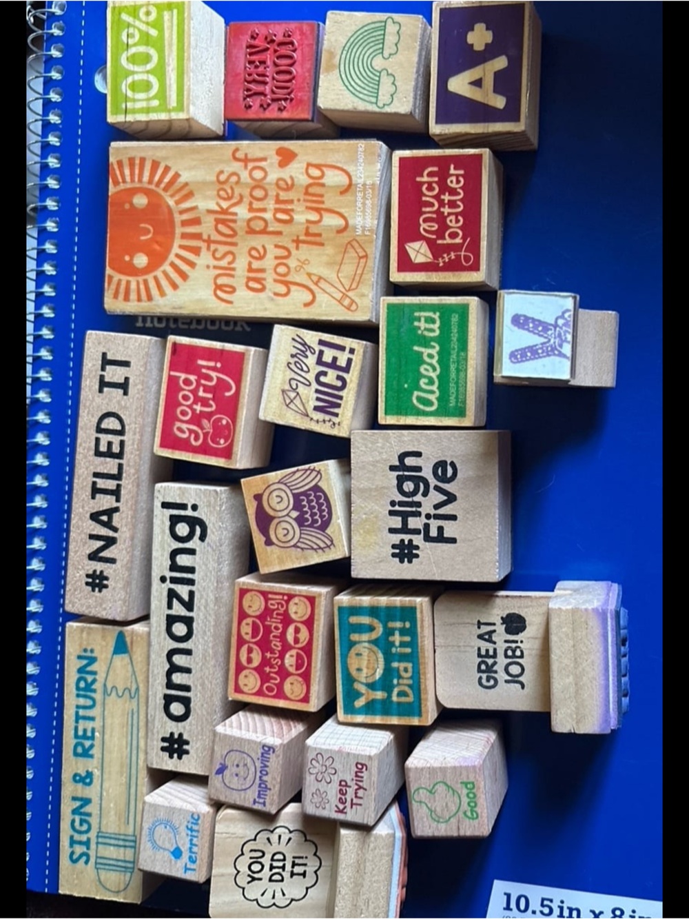 25 Rubber Stamps